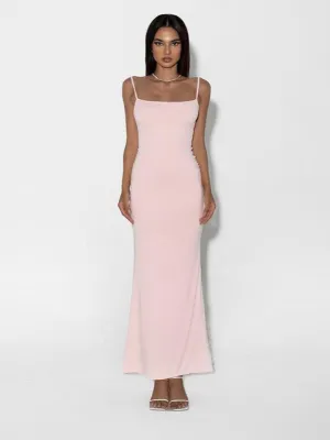 Strappy Fitted Maxi Dress