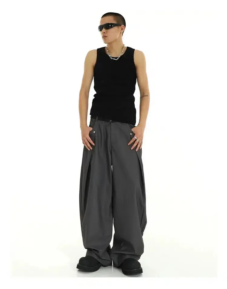 Suit Wide-Leg Loose Pants
