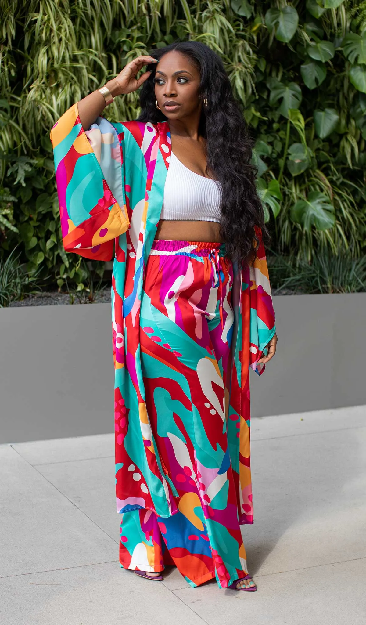 Summer Bliss | Wide-Leg Pants