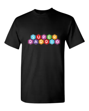 Super daddy t-shirt gamer tees
