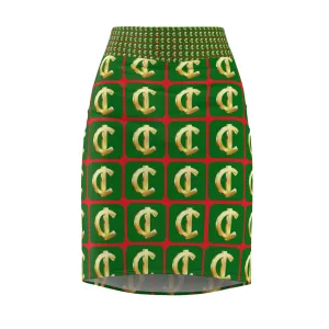 SUPREMEMATHEMATICS CEDI PENCIL SKIRT