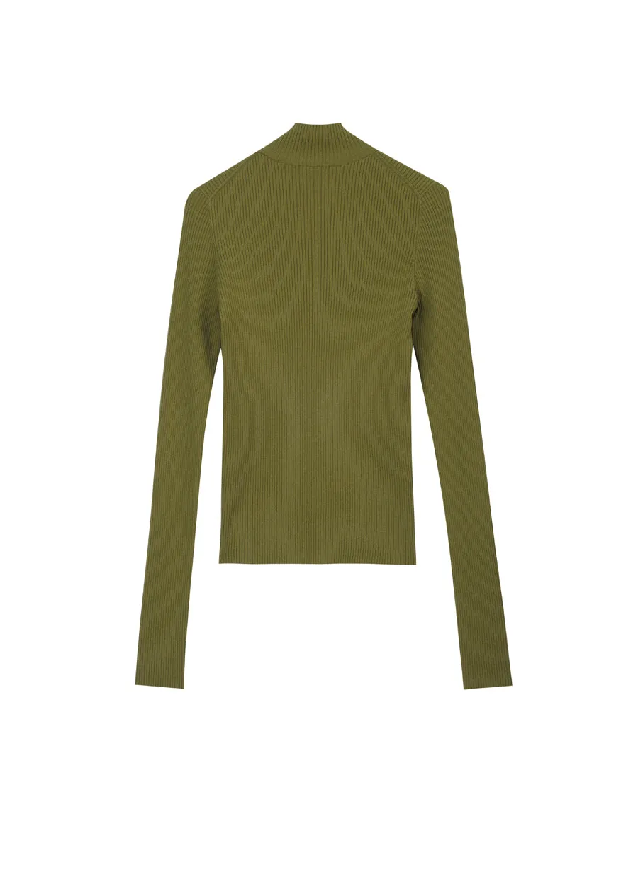 Sweater / JNBY Skin-friendly Breathable Slim Fit Half Turtleneck Sweater