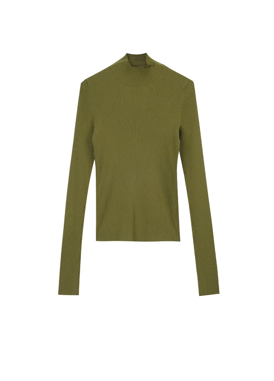 Sweater / JNBY Skin-friendly Breathable Slim Fit Half Turtleneck Sweater