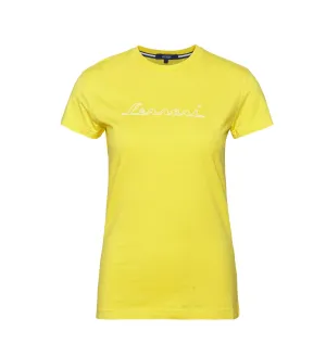 T-SHIRT Ferrari Sportscar ladies Vintage Dino 246 GT Racing New! Yellow XL