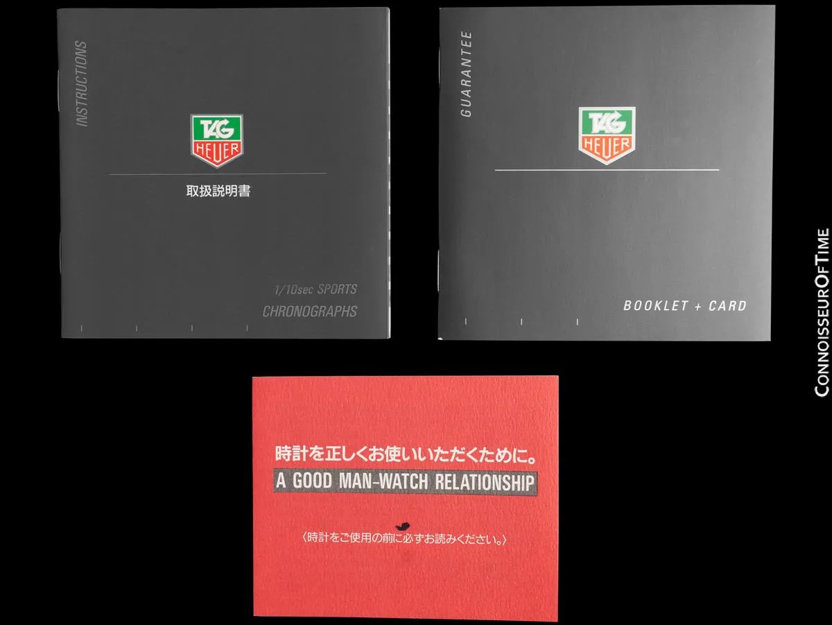 TAG Heuer Professional SEL Sport Elegance Mens Steel Chronograph Watch - True New Old Stock with Box & Papers
