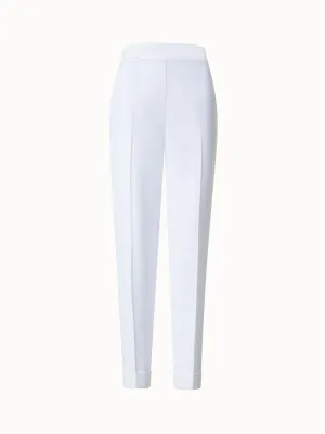 Tapered Crêpe Pants