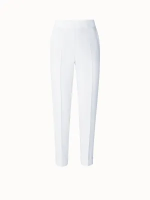 Tapered Crêpe Pants