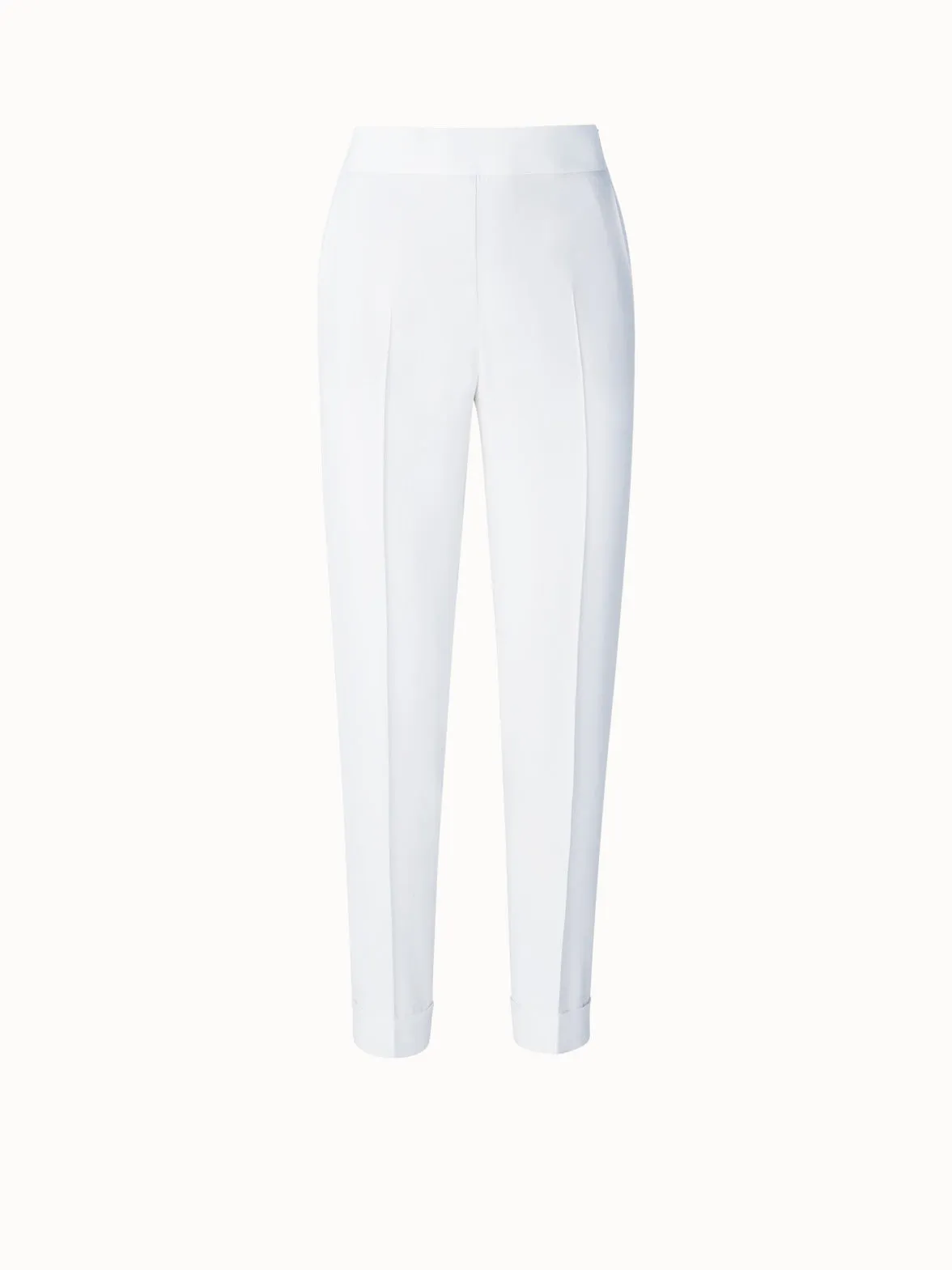 Tapered Crêpe Pants