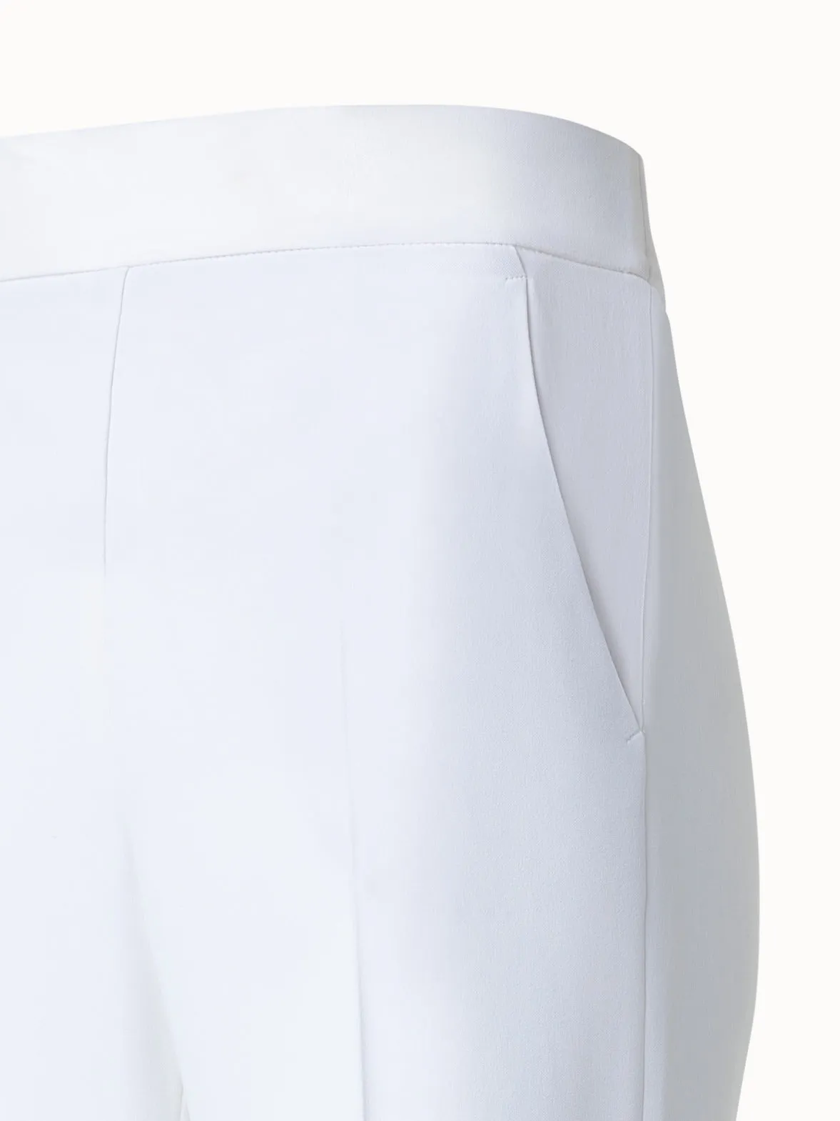 Tapered Crêpe Pants