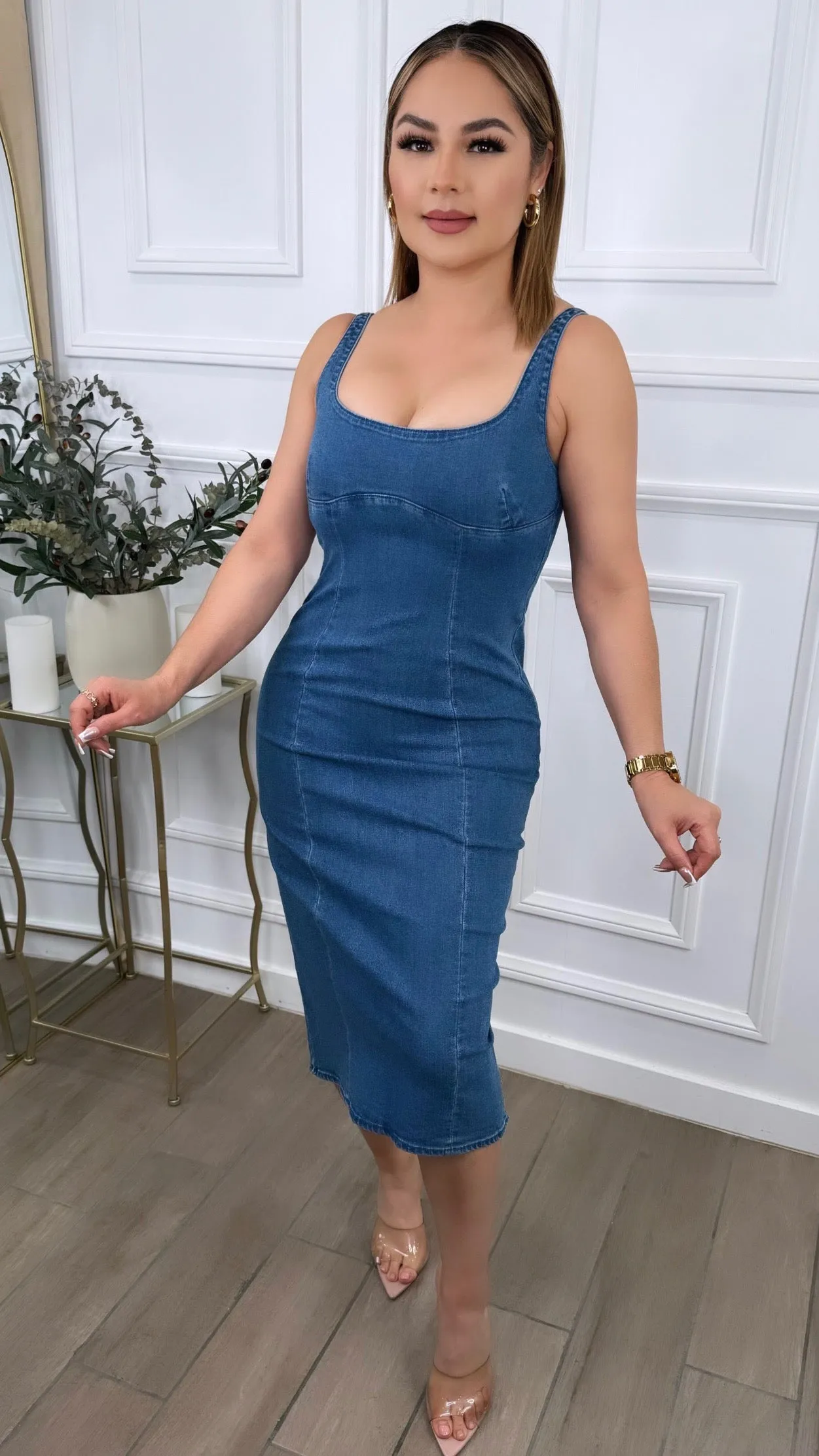 TAYLOR BLUE DRESS