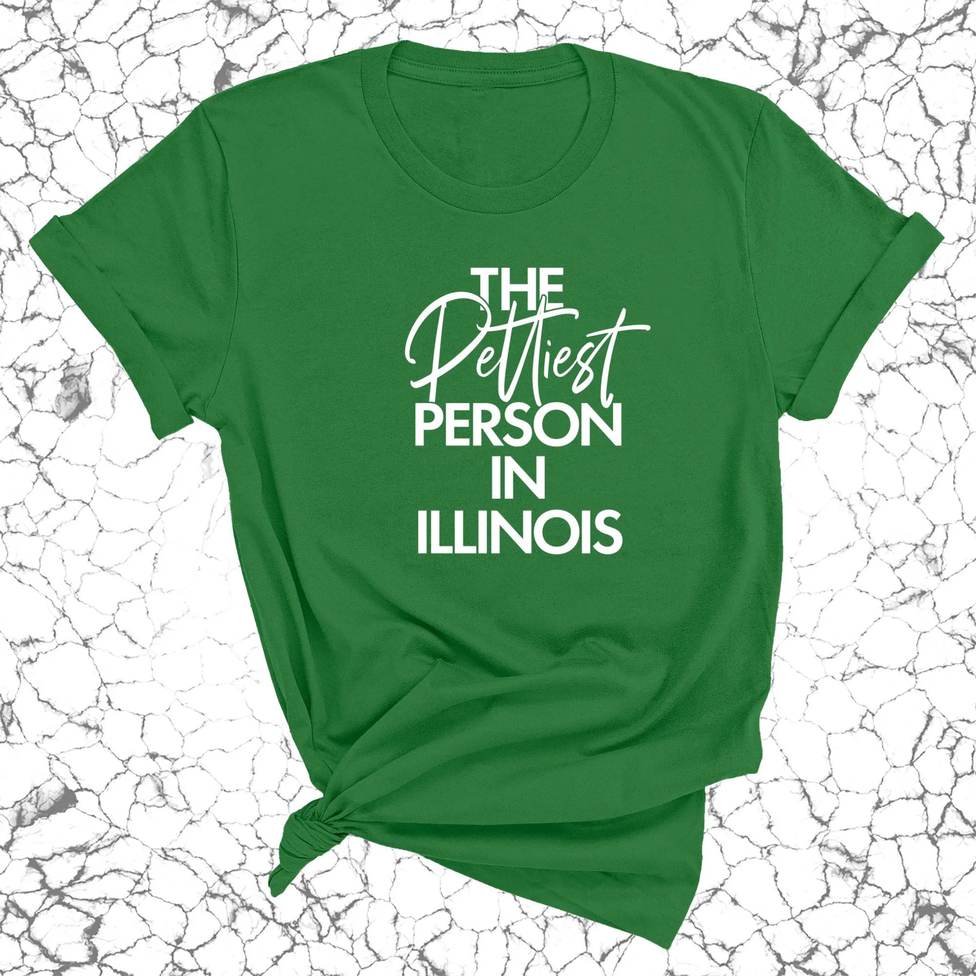 The Pettiest Person In Illinois Unisex Tee