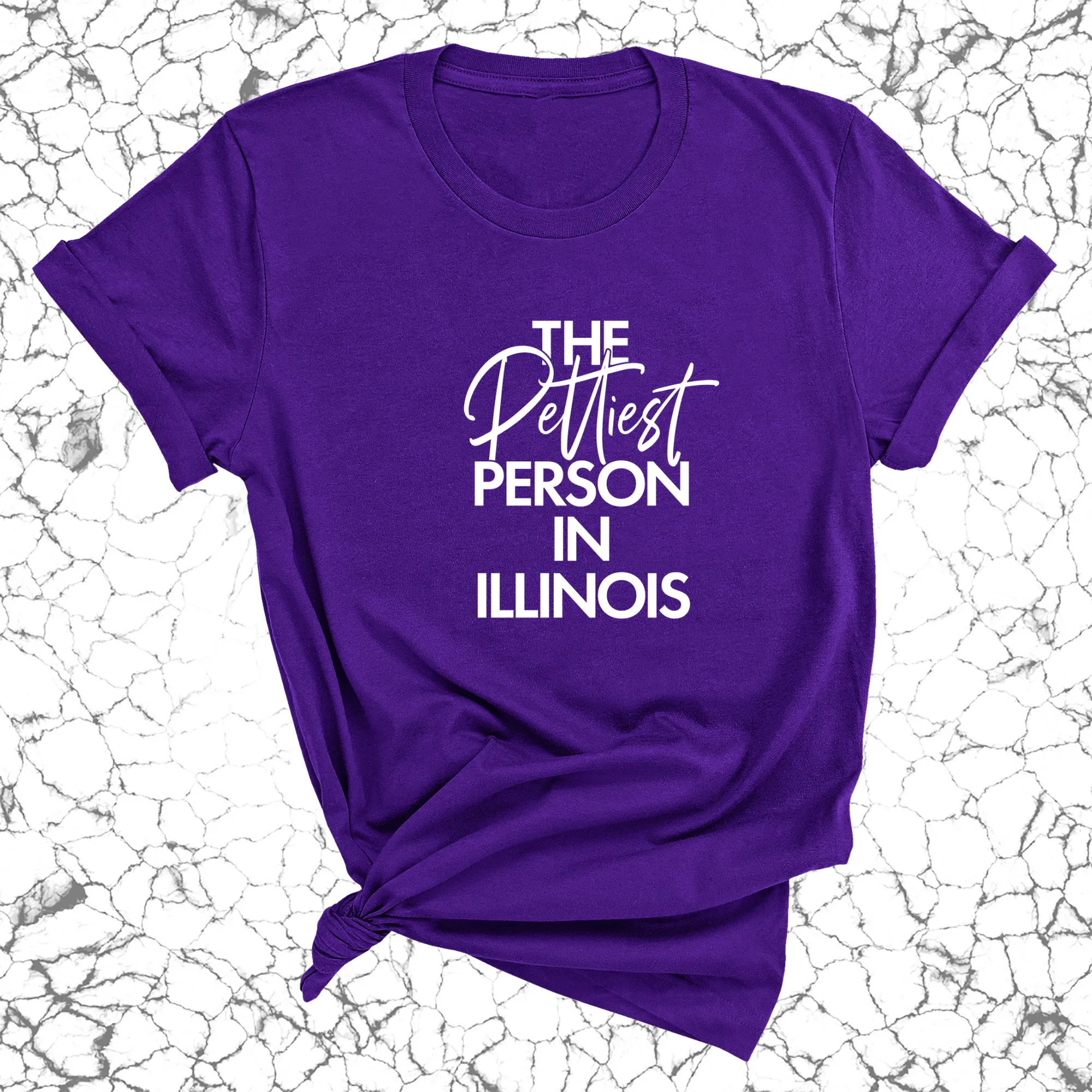 The Pettiest Person In Illinois Unisex Tee