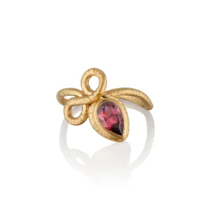 The Promise Ring with Rhodolite Garnet