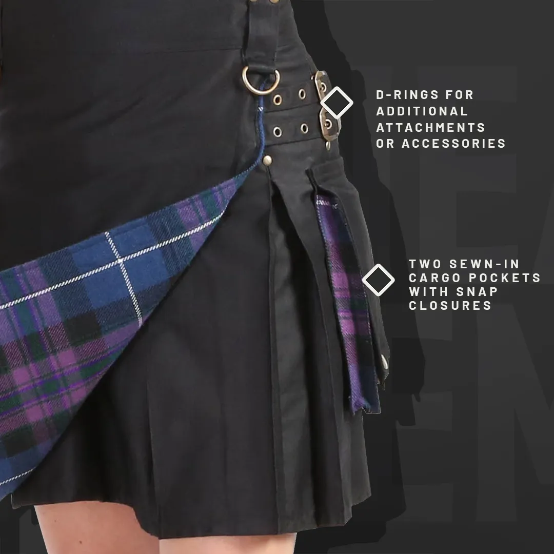 The Rhona Kilt - Olive
