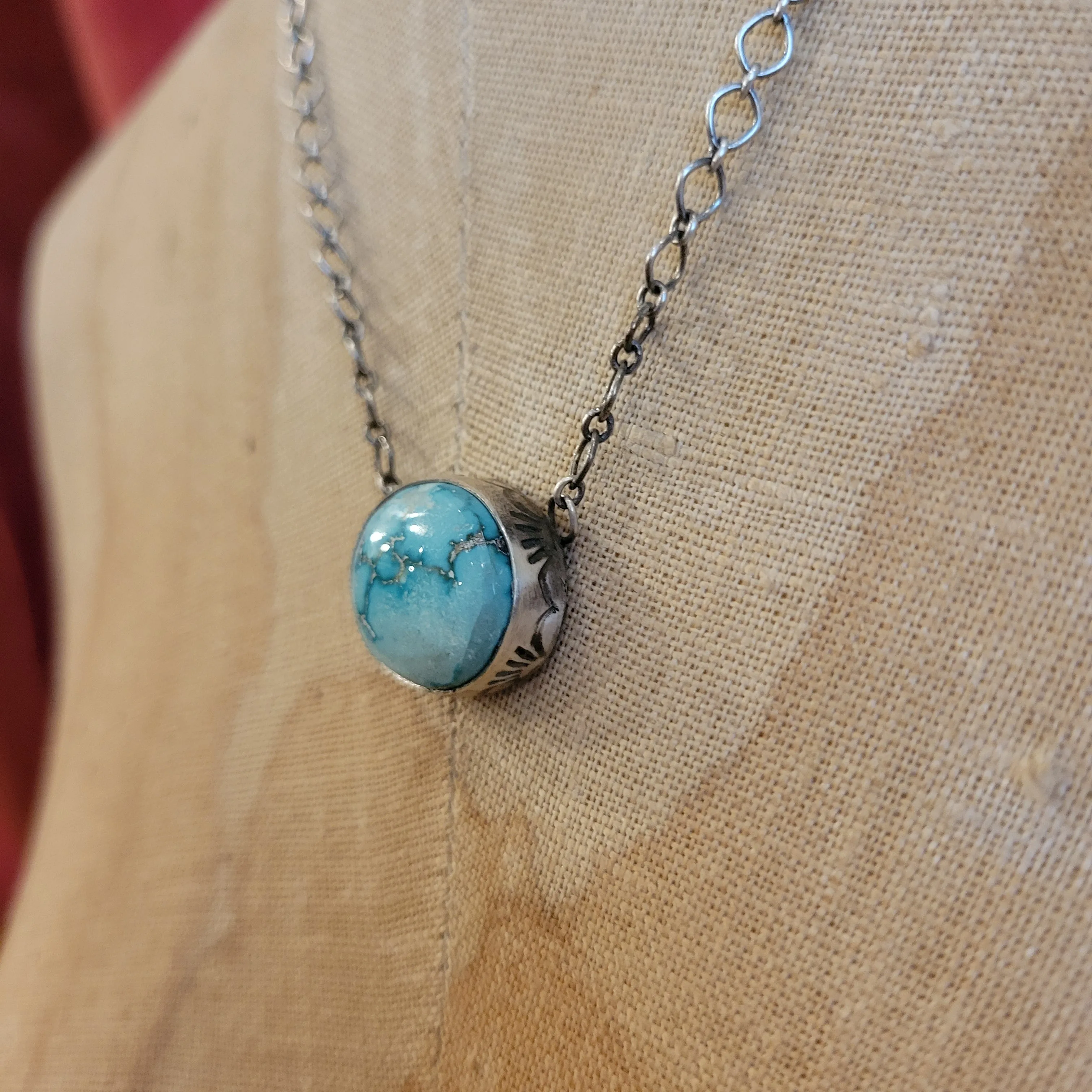 The Seminole Sonoran Stamped Necklace