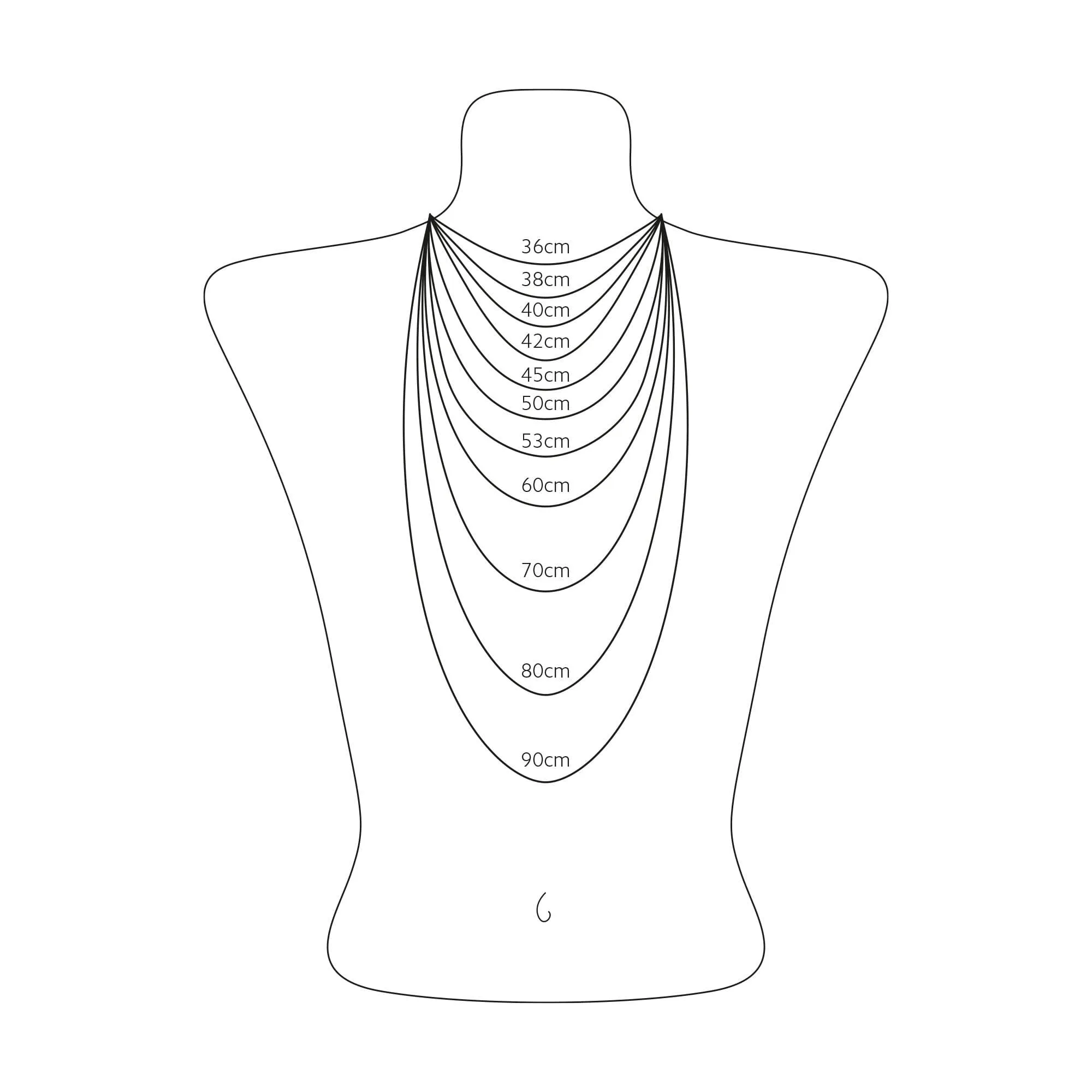 THOMAS SABO Necklace with letter pendant X and white zirconia - silver