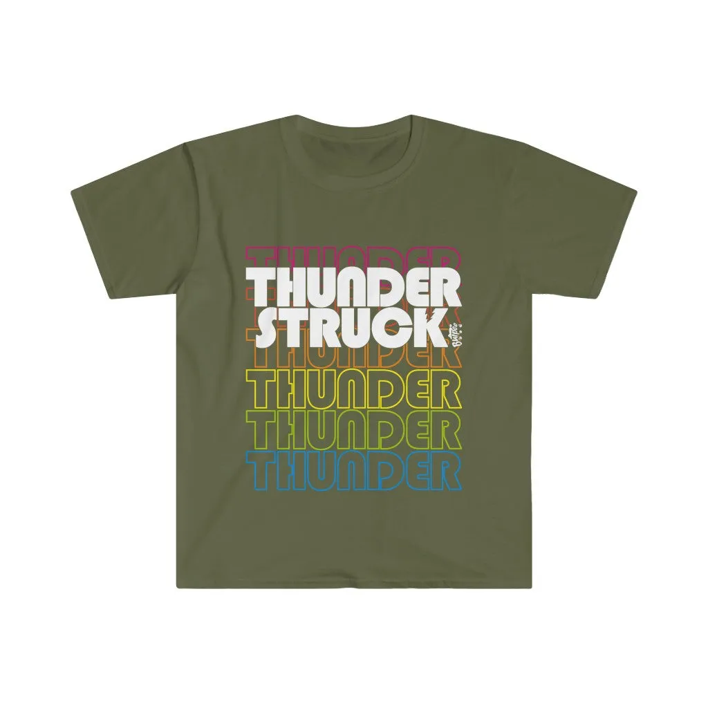 Thunder Struck - Men's Fitted Workout T Shirt