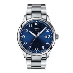 Tissot Gent XL Classic Mens Stainless Steel Blue Dial Watch
