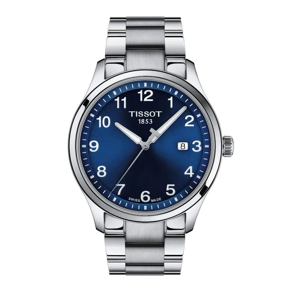 Tissot Gent XL Classic Mens Stainless Steel Blue Dial Watch