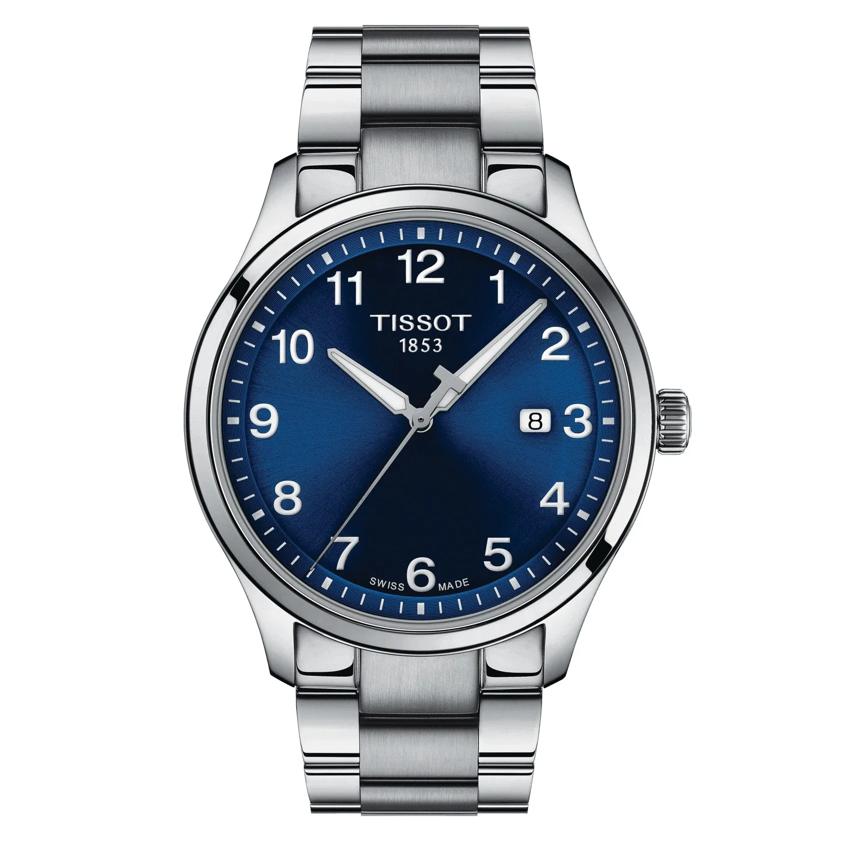 Tissot Gent XL Classic Mens Stainless Steel Blue Dial Watch