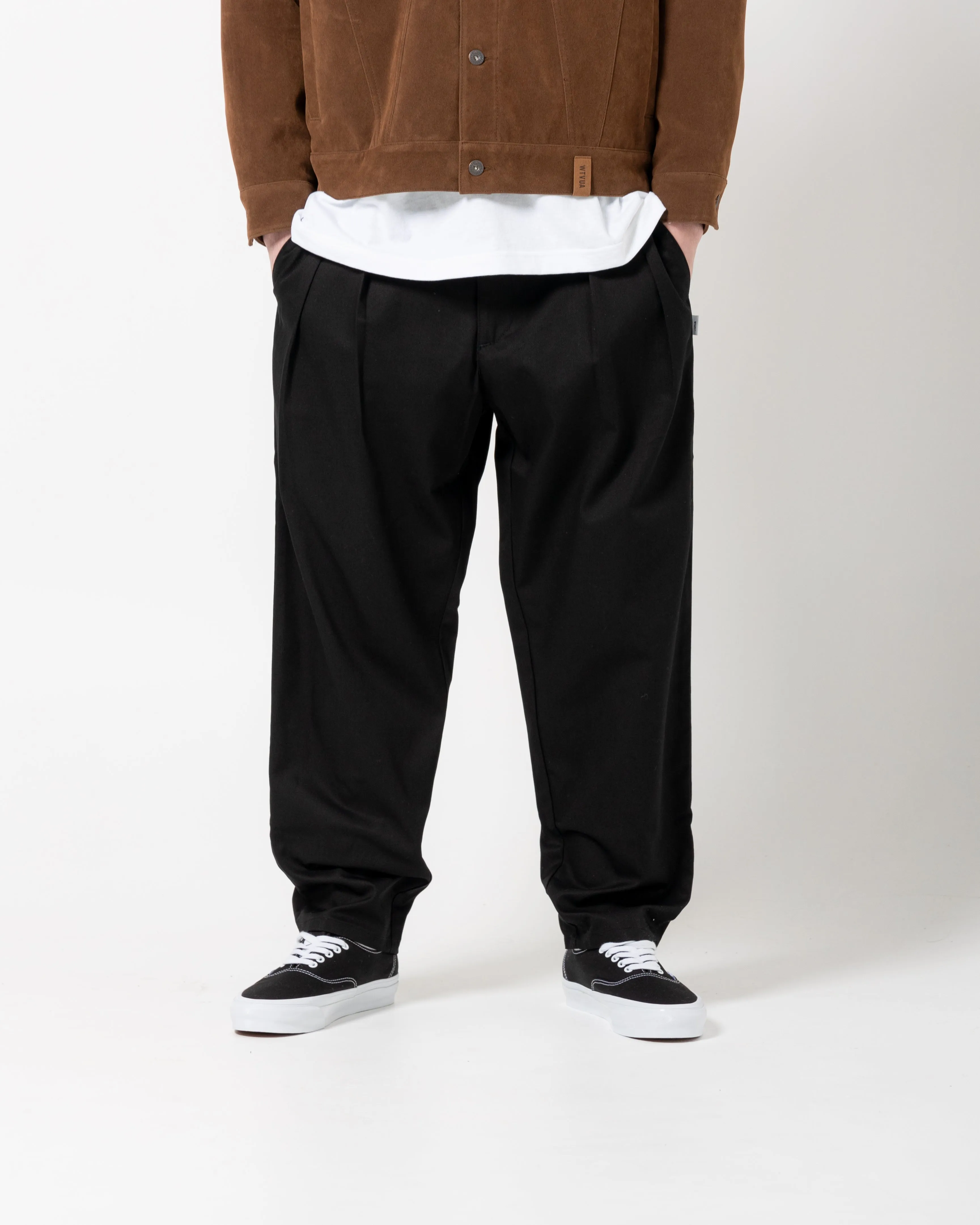 TRDT1803 / Trousers / CTPL. Twill | Black