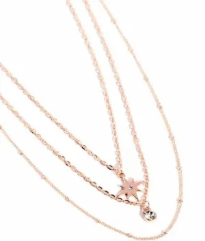 Trendy Twinkle - ROSE GOLD Necklace