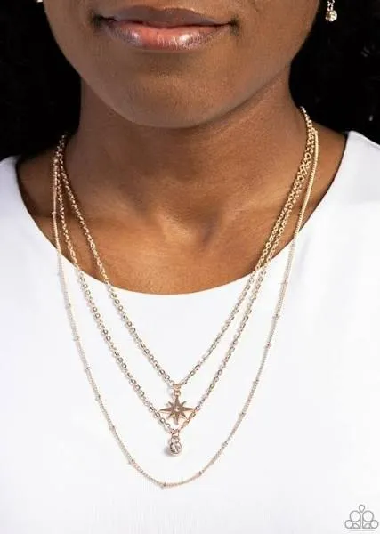 Trendy Twinkle - ROSE GOLD Necklace