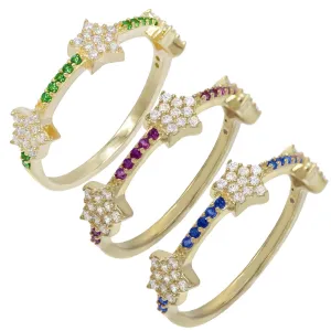 Trio Stars Rings
