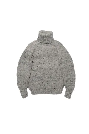 Turtleneck Pullover - Pearl Grey
