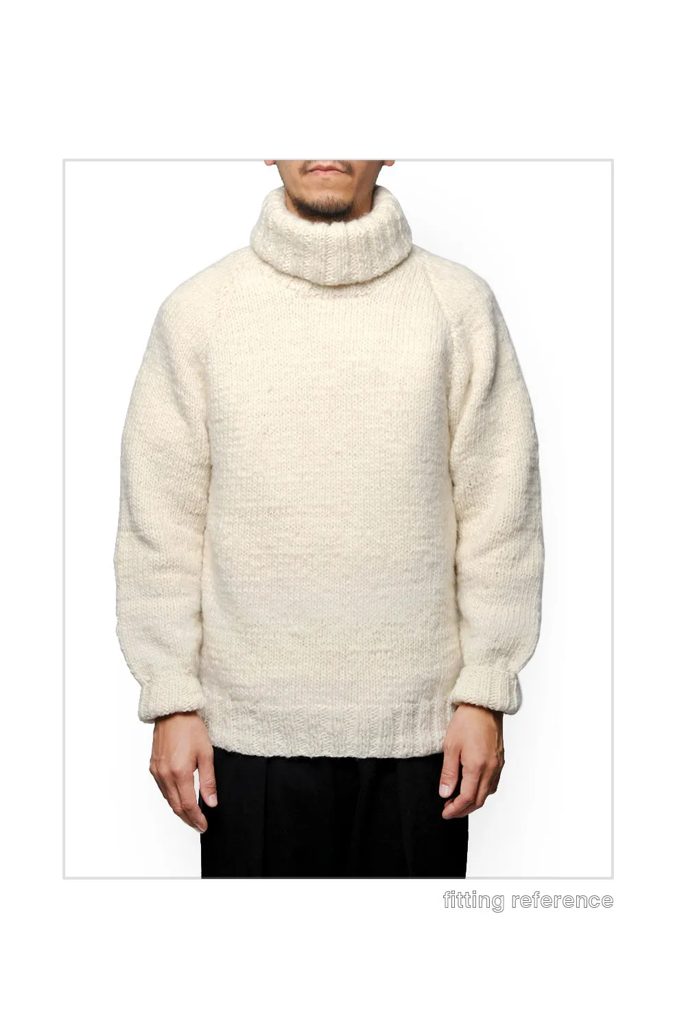 Turtleneck Pullover - Pearl Grey