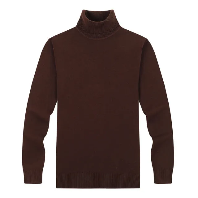Turtleneck Slim Pullover
