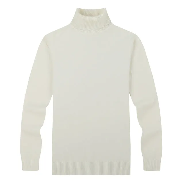 Turtleneck Slim Pullover