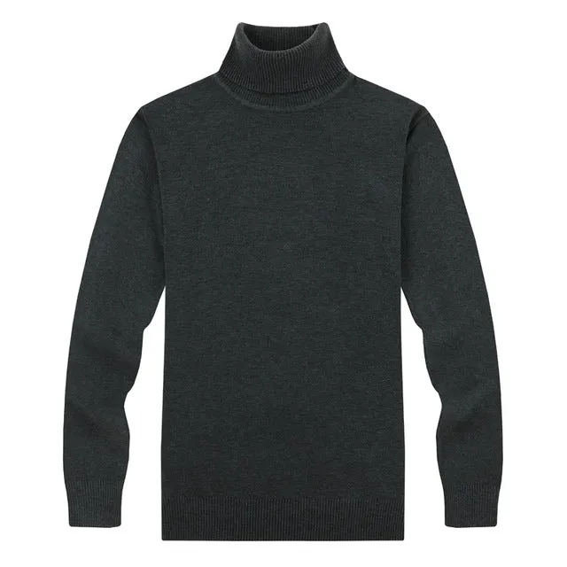 Turtleneck Slim Pullover