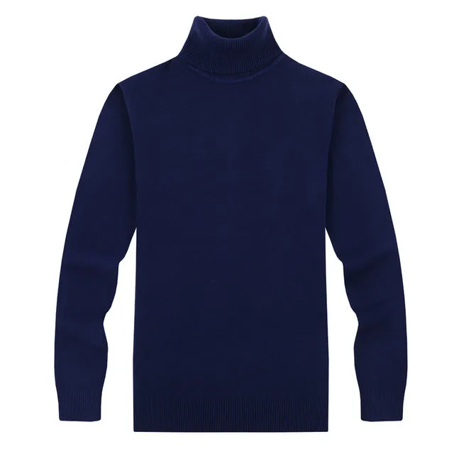 Turtleneck Slim Pullover