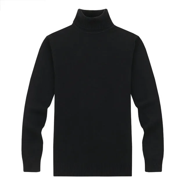 Turtleneck Slim Pullover