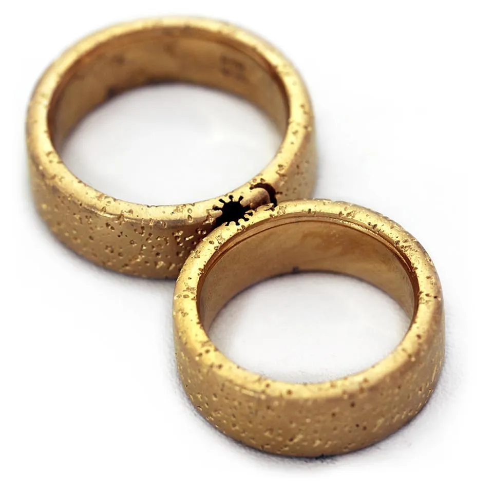 Unique mens wedding bands