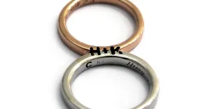 Unique promise ring sets