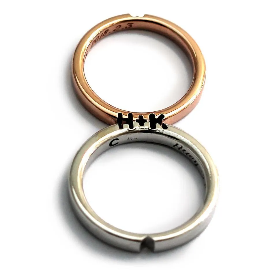 Unique promise ring sets