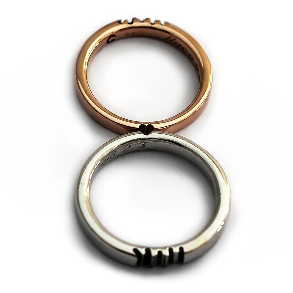Unique promise ring sets