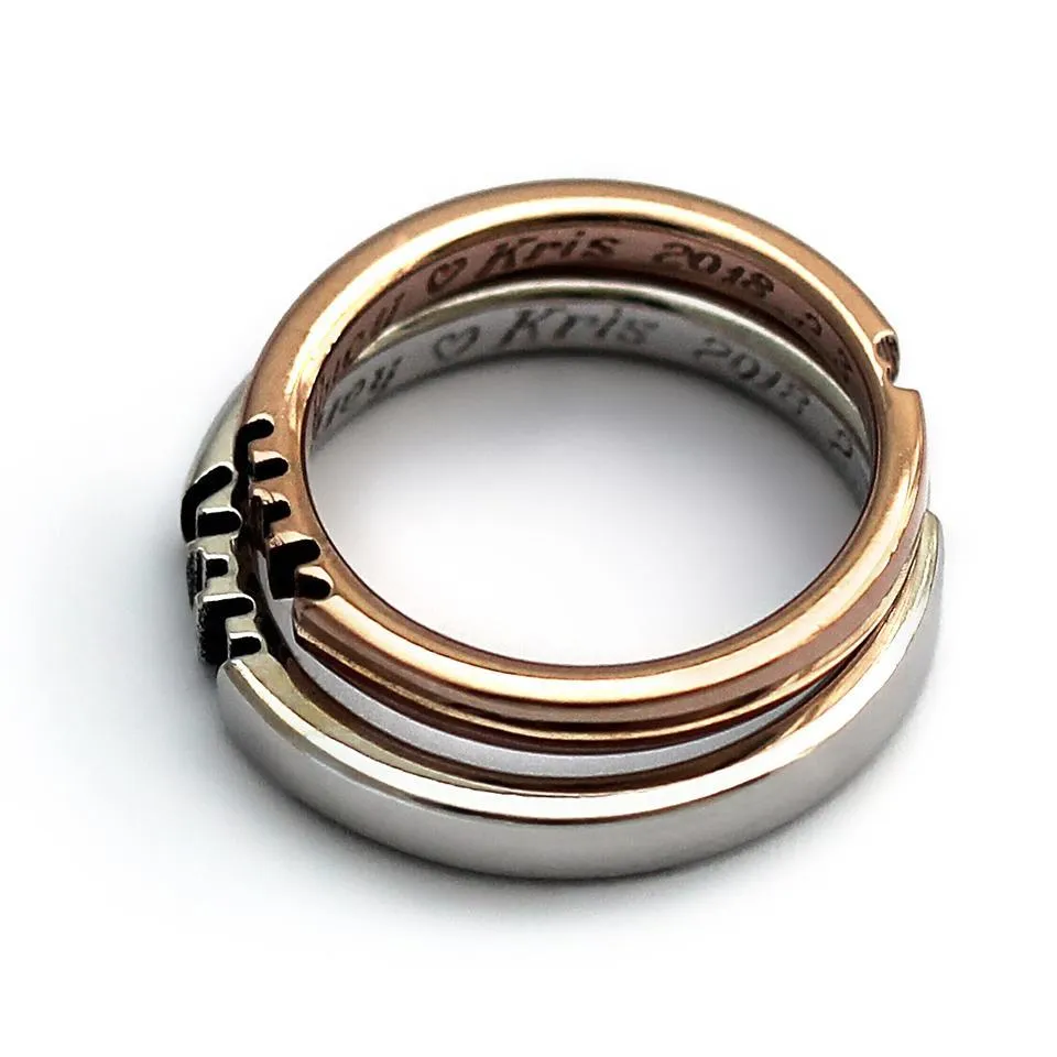 Unique promise ring sets