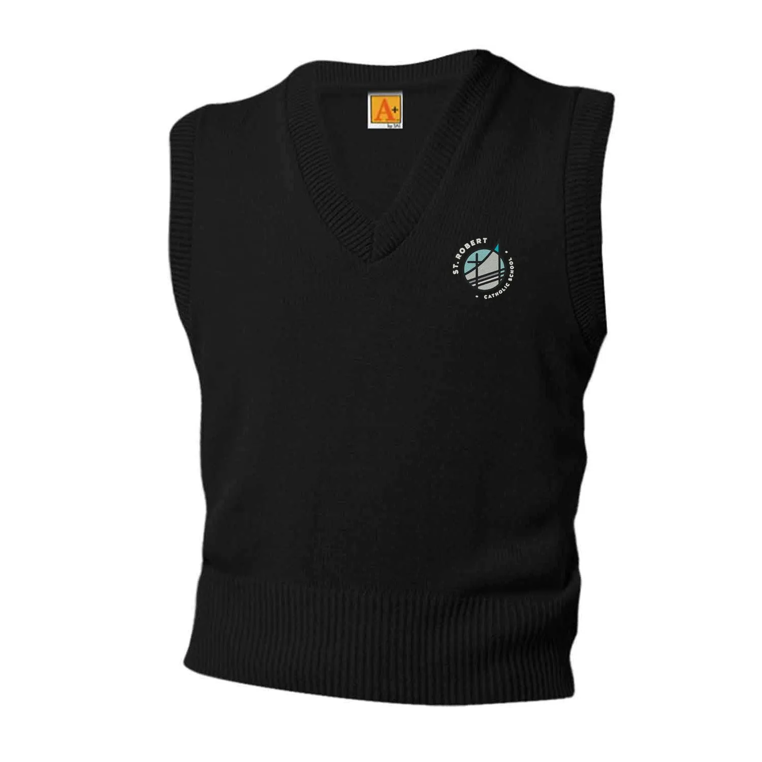 V-Neck Sweater Vest- ST. ROBERT