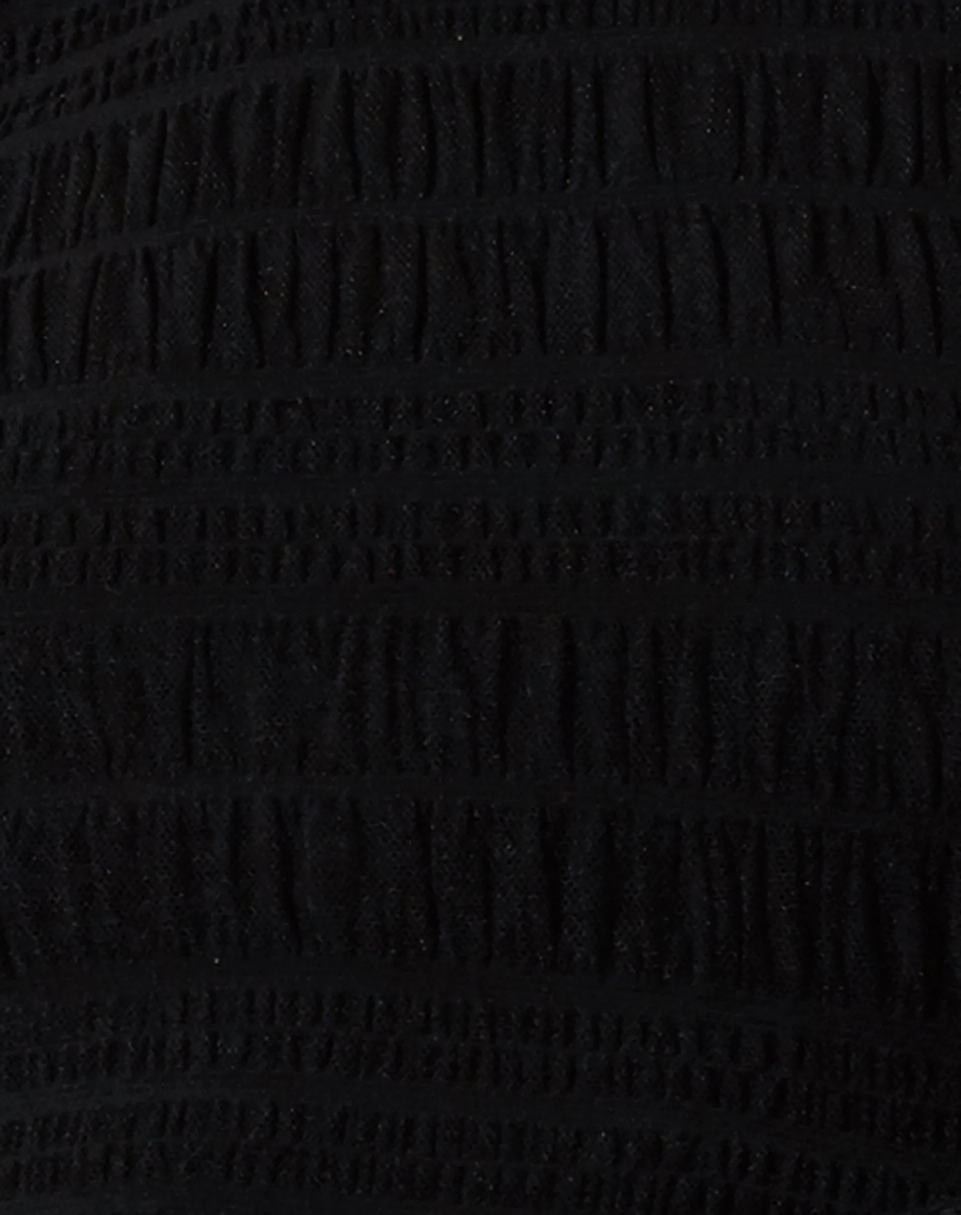 Vadhu Mini Dress in Shirred Mesh Black