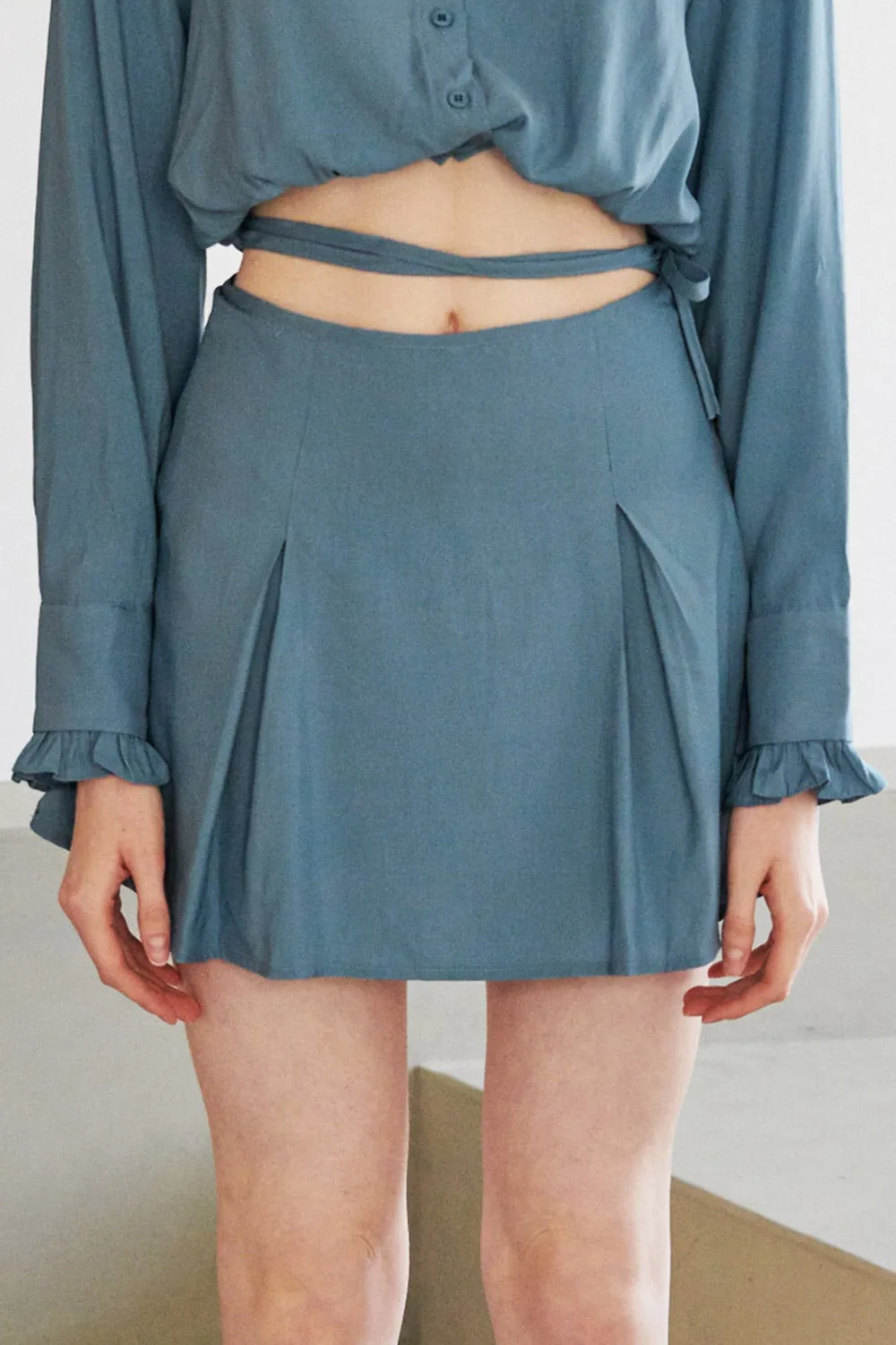 Valarie Flare Skort w/ String