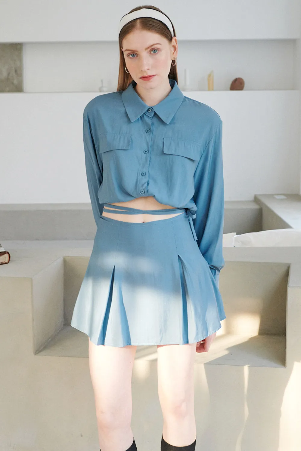 Valarie Flare Skort w/ String