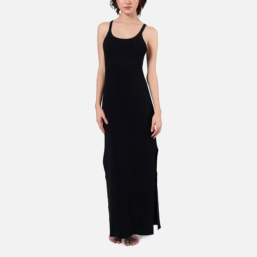 Vestido midi tejido