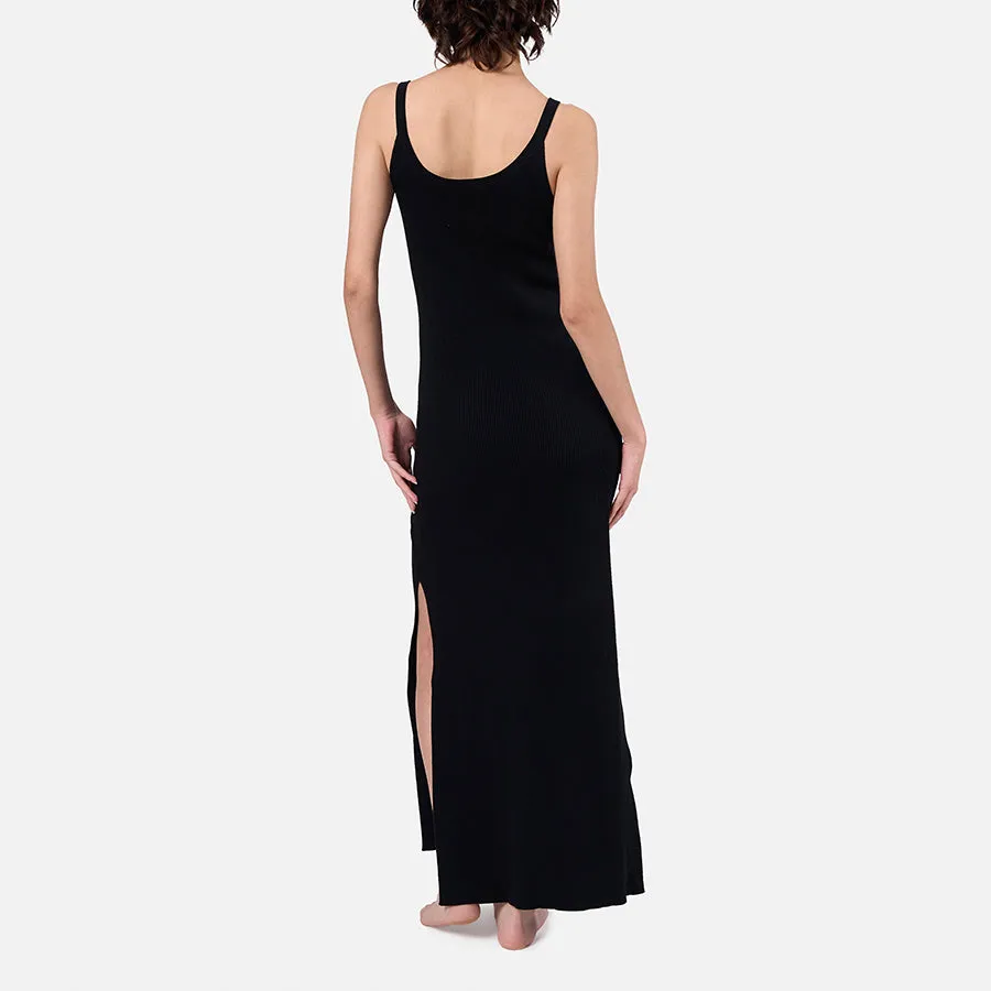 Vestido midi tejido