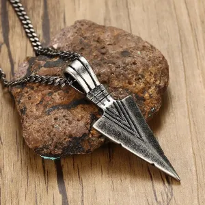 Viking Spearhead Necklace