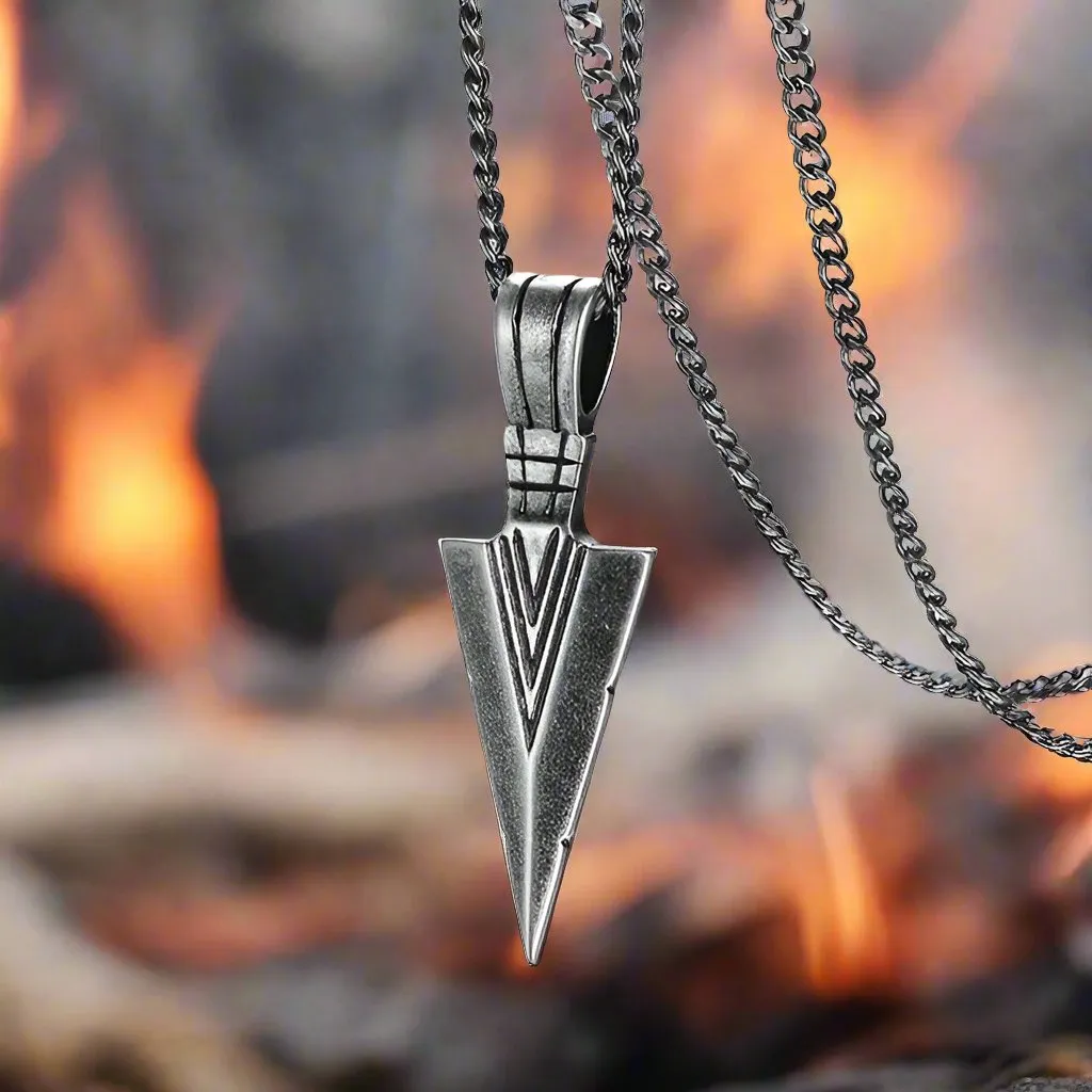Viking Spearhead Necklace