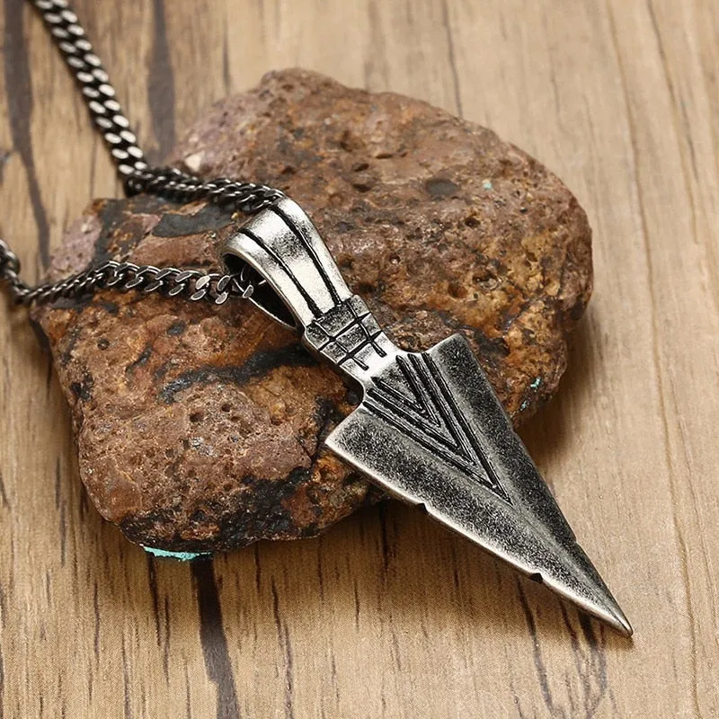 Viking Spearhead Necklace