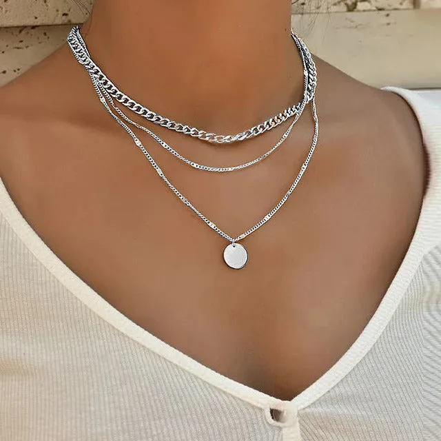 Vintage Necklace Women Jewelry Fashion Pendant